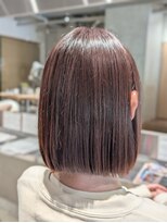 オーガニック リブ 川越(organic+live)&nbsp;20代30代かわいい切りっぱなしボブ