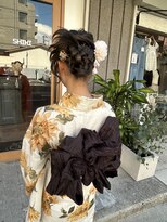 シキ(SHIKI_) 浴衣×ヘアアレンジ
