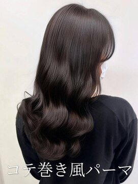 アミー 銀座(Ammy) パーマ#パーマスタイル#コテ巻き風パーマ#レイヤーカット