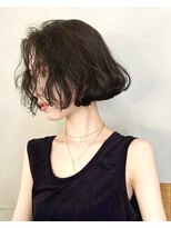 ナループロアオハナ(Nalu pu loa ohana)&nbsp;パーマボブパーマフレンチボブパーマぷつっとボブミニボブパーマ