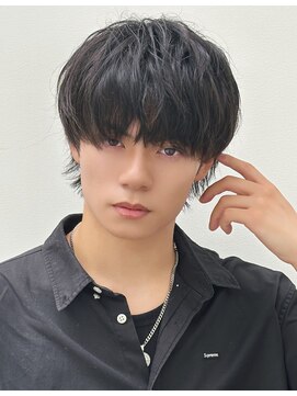 ゼンコー アオヤマ(ZENKO Aoyama) ショートマッシュウルフ×シャドウパーマ【青山/表参道】