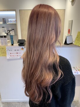 ルルバイアズール 草加店(LULU by azule) トリプルカラー，ピンクベージュ，ペールカラー【草加】