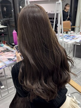 サロンドミルク 新百合ヶ丘店(salon de MiLK) ★ココアブラウンナチュラルブラウン暗めカラーデザインカラー