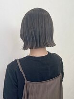 アンビシャス 福生(ambitious)&nbsp;10代20代30代エモージュカラー透明感ボブ　くすみベージュ