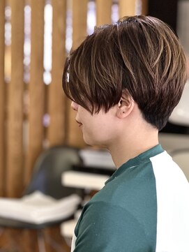 ボーイッシュショート/エイジングケア/オーガニックカラー/赤阪