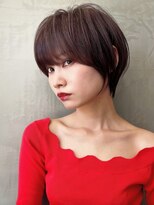 セイドット フクオカ(Say.FUKUOKA) 【Say.福岡】くびれショート×ひし形シルエット×ピンクブラウン