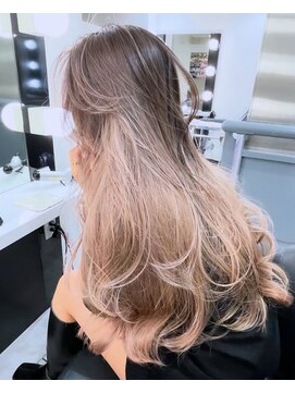 ラ キング(LA KING) 着物ヘア/大人ガーリー/ダークアッシュ/似合わせカット/名古屋栄