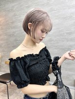 ソー(so.)&nbsp;パールベージュ/切りっぱなしボブ/ミニボブ/横浜