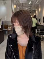 ラック 津田沼(LUCK)&nbsp;ウルフレイヤー/津田沼/韓国ボブ/ケアブリーチ/似合わせカット