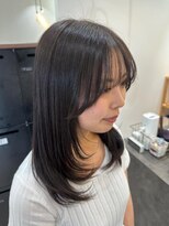 ユニ バイ マグ 長野店(Uni.by Mag)&nbsp;似合わせレイヤーカット×ブリーチなしカラー