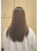 リエットヘアー 西尾市杢左店(Lie-et. hair)&nbsp;思わず触れたくなる艶ストレート【西尾市 美容院】