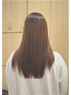 リエットヘアー 杢左店(Lie-et. hair) 思わず触れたくなる艶ストレート【西尾市 美容院】
