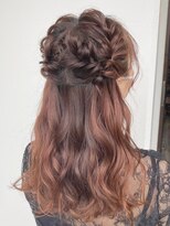 salon de MiLK 札幌大通店【サロン ド ミルク】 ハーフツイン♪ハーフアップ