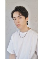 メイキー メンズ 本厚木(MA-IKI)&nbsp;刈り上げない大人センターパートショートメンズヘア