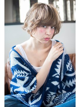 エルクバイコットン(elk by Cotton) 【elk by cotton平塚】重めバング/イルミナカラー/デザインボブ