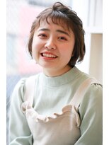 エミュ 天文館店(eMu) ショートボブ×ニュアンスパーマ