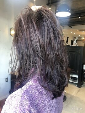 エムスラッシュ たまプラーザ(M.SLASH) 【m.slash榛村】抜け感あるクリーミーラベージュ