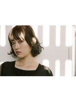 アデ オモテサンドウ(ade omotesando)&nbsp;インナーグリーンボブ