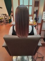 レプリュス Leplus&nbsp;ノンジアミンカラー＆GLTトリートメント！！