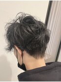 【白髪染め】ASH BLACK!!
