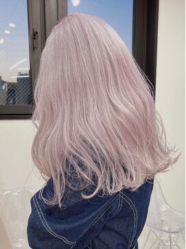 ベレーザシェルト(Beleza scelto) 845外国人風カラーロイヤルパープルベイビーピンクこなれヘア