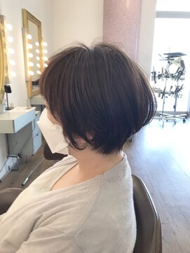 コワファースト 別府 お手入れ簡単ショートボブ