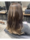 ブリーチ無しダブルカラー 大和八木 奈良