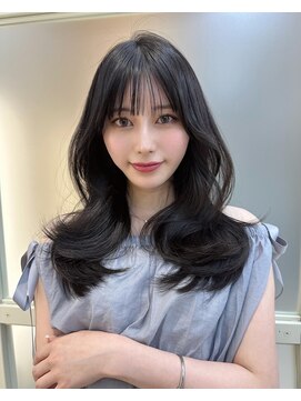 アフロートリノ(AFLOAT Leino) 20代30代40代大人可愛い韓国ヘア　レイヤー　似合わせ小顔ヘア#