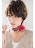 《 AKARI 》柔らかいカラー・女性らしいショートボブ