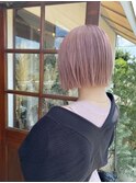 lavender pink × bob
