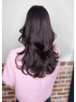 エニー 栄(Any)&nbsp;韓国小顔カット×ラベンダーグレージュ