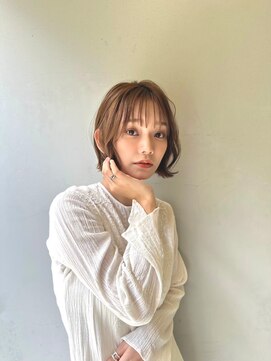 フュー 新小岩(few.) セミディ/姫カット/前髪 黒髪/グレーベージュ[新小岩駅]