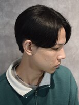 スウェルホワイト(SWELL WHITE)&nbsp;曲がる縮毛矯正　毛流れセンターパート　ニュアンスパーマ　香椎