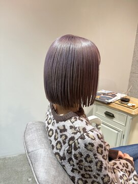 ナブラ(NABLA) グレーシルバーボブ『NABLA』『倉敷美容室』安田