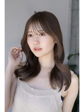 エインアンリー 明治神宮前(AIN.ANLY.) レイヤーカット/顔まわりレイヤー/顔まわりカット/前髪カット