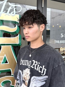 ザスーツブラザーズ(THE SUITS BROTHERS) MEN'SHAIRウルフカルマパーマメンズショートイージーパーマ