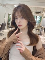 フォルテ 表参道店(FORTE)&nbsp;【フォルテ千鶴】オリーブベージュ/レイヤーカット/ウェットヘア