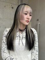 ソル ジングウマエ(SOL JINGUMAE)&nbsp;ミルクティーベージュダブルカラーインナーカラーケアブリーチ