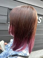 クラップス 横須賀中央店(CLAPS) ミルクティーベージュダブルカラーケアブリーチインナーカラー