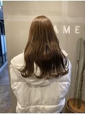 ▽ロング×マロングレージュ