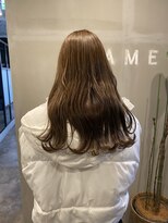 フレーム なんば店(FRAME) ▽ロング×マロングレージュ