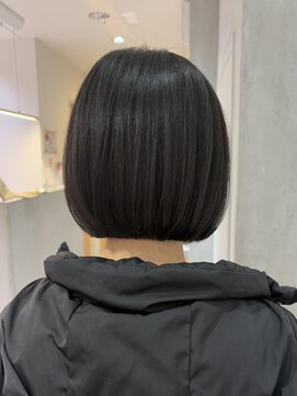 ヨーク(YOKE) 【YOKE】切りっぱなしボブ丸みボブ大人ボブ髪質改善