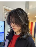 ノラ ヘアーサロン(NORA HAIR SALON)&nbsp;ゆるく動かすミディアムレイヤー