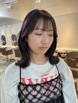 フェリアあべの(FERIA)&nbsp;ラベンダーブラック×くびれ巻き