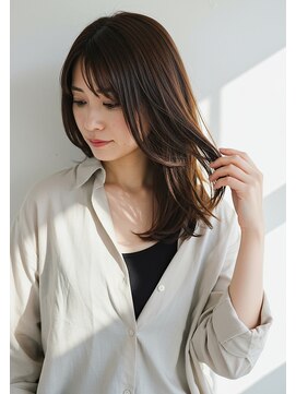 アントワープトーキョー(antwerp TOKYO) 30代40代50代ロングフェイスレイヤーナチュラルストレート