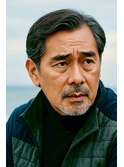 ブルーカラー　波打ちパーマ　韓流ヘアms3 40代　50代