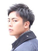 エリマ 横浜西口(elima) ツーブロックマッシュショートレイヤースパイキーショートヘア