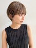 【白髪染め専用】リタッチカラー+カット+￥6500