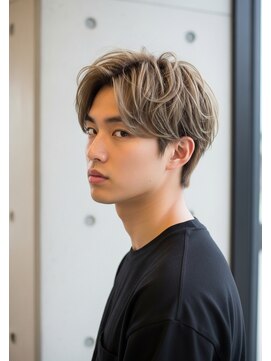 ロンドプランタン 恵比寿(Lond Printemps) ★ハイトーンメンズ/メンズショート/ニュアンスデザイン