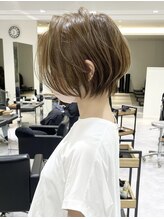 バンプ ギンザ(BUMP GINZA) 30代40代50代白髪ぼかし髪型白髪染め面長細目ハイライト伊★